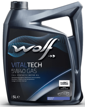 Wolf VitalTech 5W-40 GAS