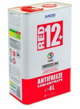XADO Antifreeze Red 12+ (-72С, красный)