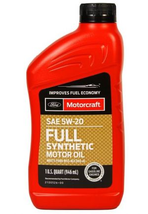 Motorcraft 5W-20 Full Synthetic Motor Oil