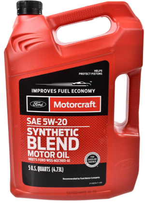Motorcraft 5W-20 Synthetic Blend Motor Oil