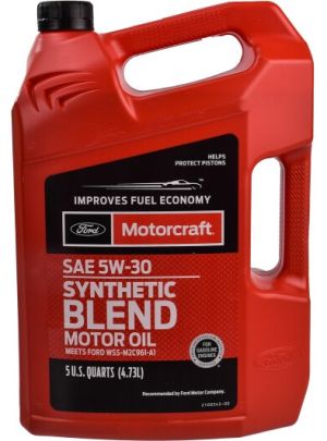 MOTORCRAFT 5W-30 Synthetic Blend Motor Oil