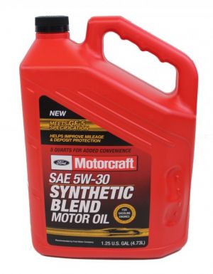 Motorcraft Synthetic Blend Motor Oil 5W-30
