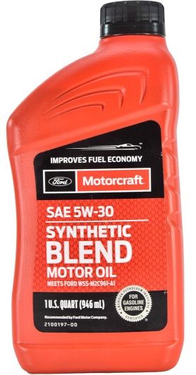 MOTORCRAFT 5W-30 Synthetic Blend Motor Oil