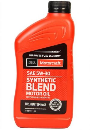 Motorcraft 5W-30 Synthetic Blend Motor Oil