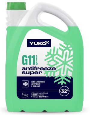 Yuko Antifreeze Super G11 (-32C, зеленый)