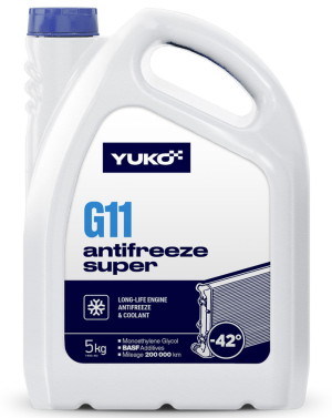 Yuko Antifreeze Super G11 (−42C, синий)