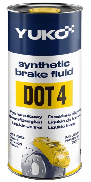 Yuko Synthetic Brake Fluid DOT-4