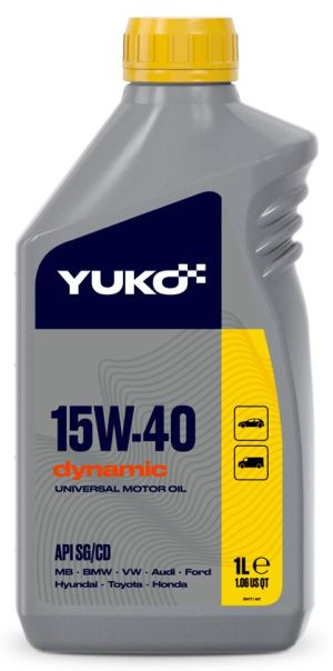 Yuko 15W-40 Dynamic 