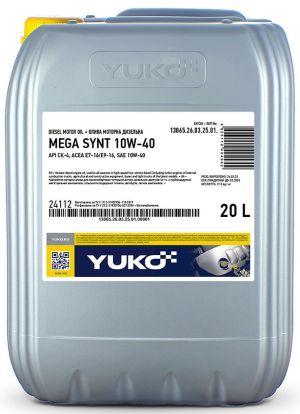 Yuko 10W-40 Mega Synt 