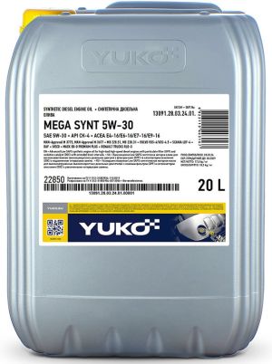 Yuko 5W-30 Mega Synt 