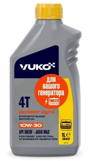 Yuko 10W-30 Power Synt 4T 