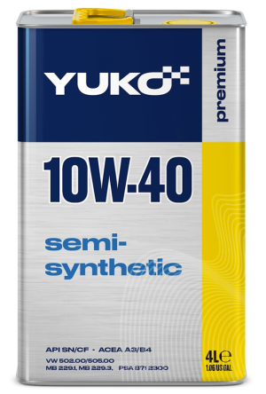 Yuko 10W-40 Semisynthetic