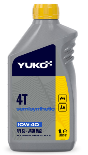 Yuko 10W-40 Semisynthetic 4T 