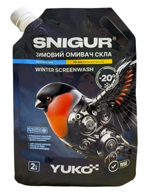Омыватель стекла зимний Yuko Snigur (-20 дой-пак )