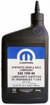 Mopar Synthetic Gear Lubricant SAE 75W-90