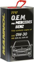 MANNOL 7717 O.E.M. for Mercedes Benz 0W-30