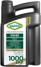Yacco VX 1000 FAP 5W-40