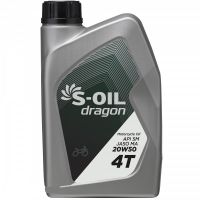 S-OIL Dragon 4T Motor Oil 20W-50