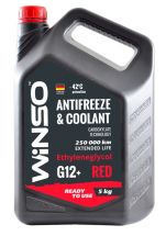 Winso Antifreeze & Coolant G12+ (-42C, красный)