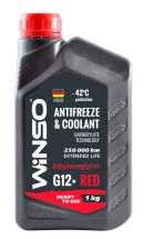 Winso Antifreeze & Coolant G12+ (-42C, красный)