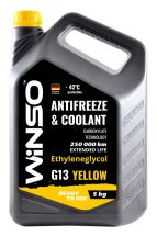 Winso Antifreeze & Coolant G13 (-42C, желтый)