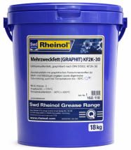 Универсальная смазка (литиевый загуститель и графит) Rheinol Mehrzweckfett (Grafit) KF2K-30