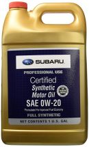 Subaru Synthetic Motor Oil SAE 0W-20