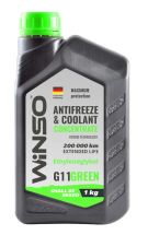 Winso Antifreeze & Coolant Concentrate G11 (-70C, зеленый)