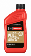 Motorcraft Full Synthetic Motor Oil 0W-20