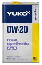 Yuko 0W-20 Max Synthetic