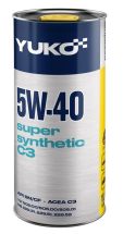 Yuko 5W-40 Super Synthetic C3 
