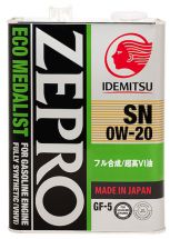Idemitsu Zepro Eco Medalist SN 0W-20